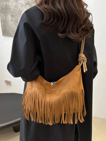 knotted strap bag