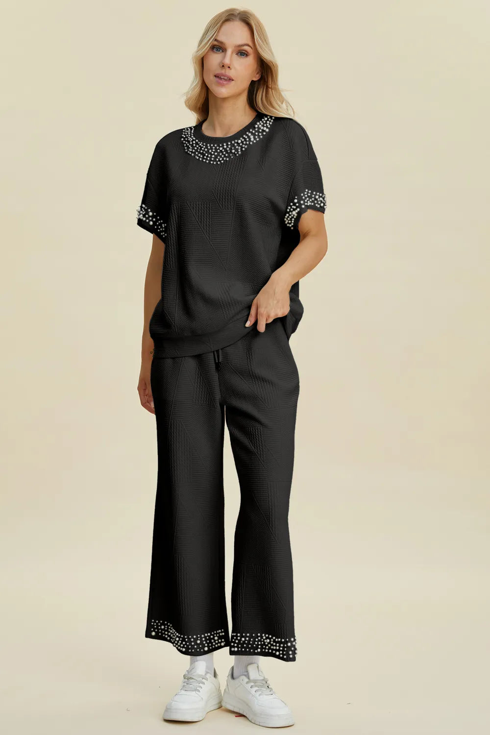 matching top and trousers set