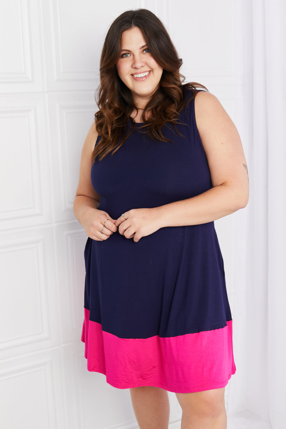 mini dress with pockets