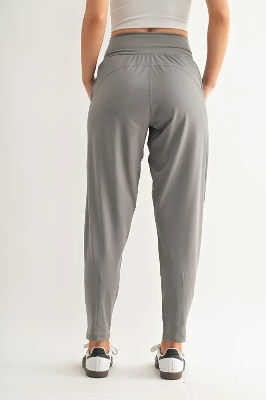 high waist hiking pants
