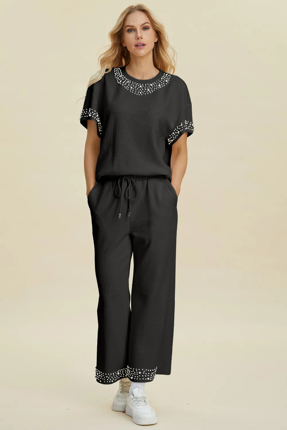 matching top and trousers set