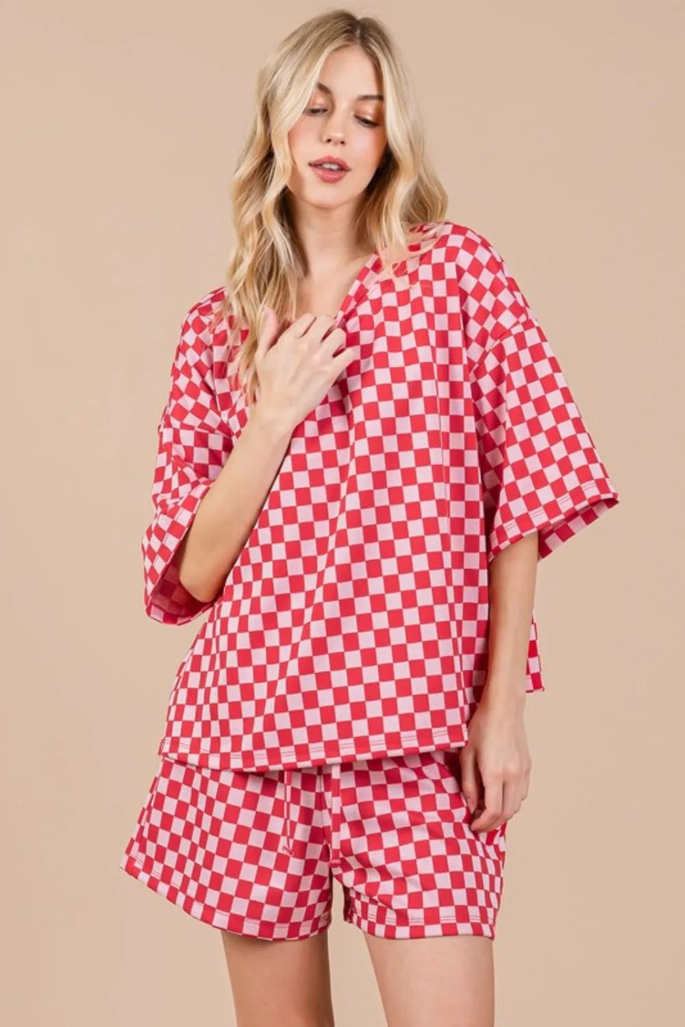 womens pyjama shorts set